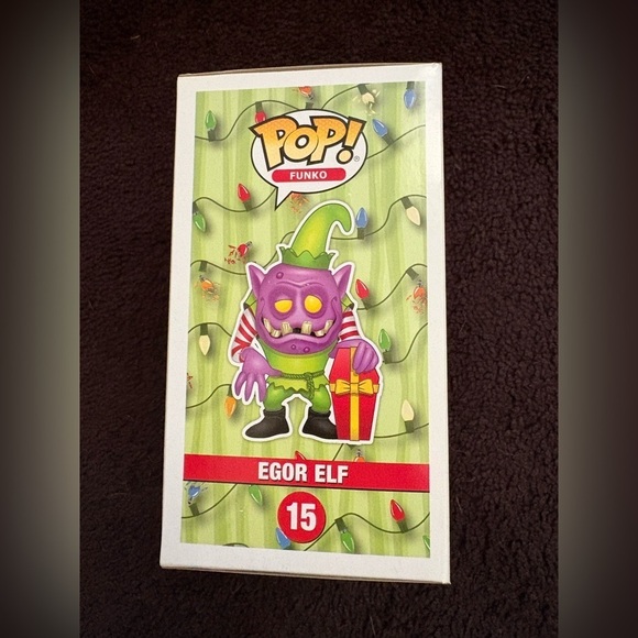 New in Box Funko Pop Egor Elf Figurine - Picture 4 of 4